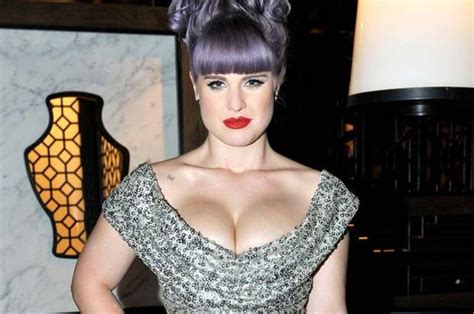 and breathe in busty kelly osbourne s cleavage pops out in plunging dress daily star