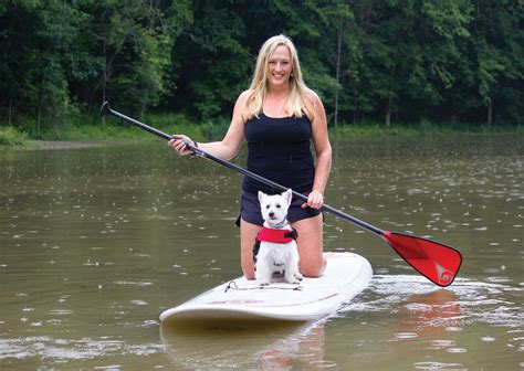 pup dog paddleboarding adventures