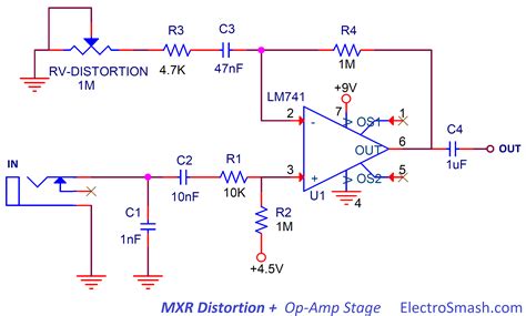 lm distortion pedal schematic circuit boards