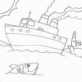 Mewarnai Kapal Pintar Anak Medios Barco Selam Barcos Pemandangan Transportasi Lengkap Melukis Valecillo Cuento Coloriage sketch template