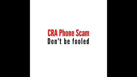 cra scam phone recording youtube