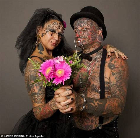 argentinian couple are the world s most inked lovebirds with more than