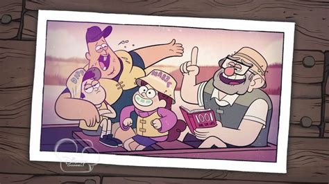Soos Dipper Mabel And Grunkle Stan Gravity Falls