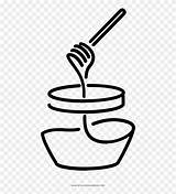 Honey Jar Miel Tarro Tarros Pinclipart Página Botes Kindpng Seekpng sketch template