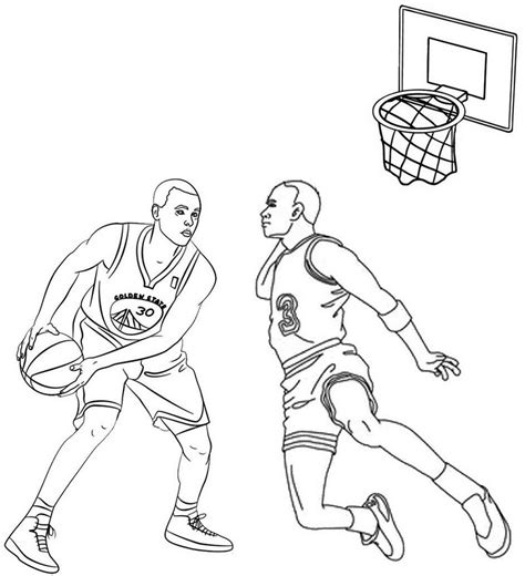 stephen curry  coloring pages coloring pages