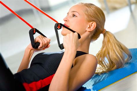 Blonde Workout Gym Pilates Hd Wallpaper Wallpaperbetter