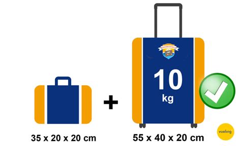 vueling bagage handbagage en ruimbagage bagagekostennl