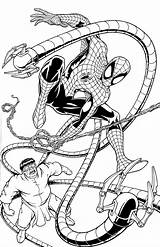 Coloring Pages Doctor Spider Man Vs Octopus Doc Ock Drawing Spiderman Dr Deviantart Drawings Printable Color Popular Comics Getdrawings Library sketch template