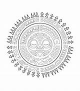 Polynesian Tattoos sketch template