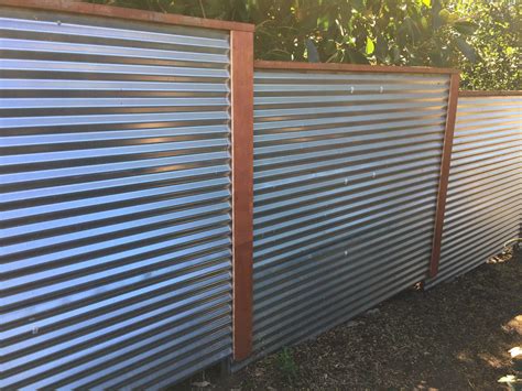 corrugated sheet  wood frame hd fence
