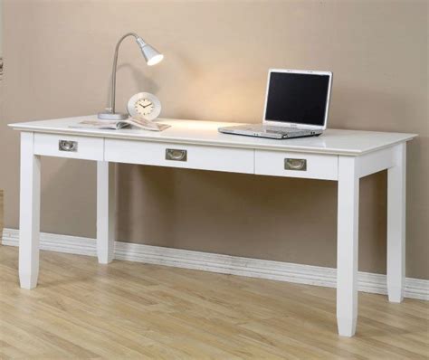 contemporary white wood finish  drawer keyboard shelf home office