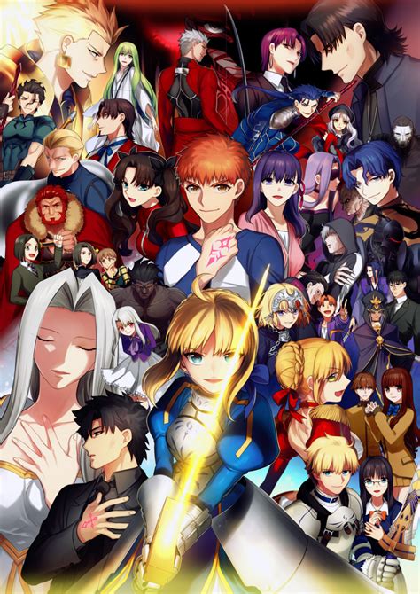 archer artoria pendragon assassin assassin avenger and others fate extra fate hollow