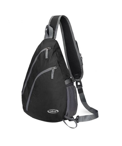 gfree shoulder backpack crossbody lightweight black cvewwna