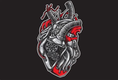 heart machine vector  shirt design buy  shirt designs