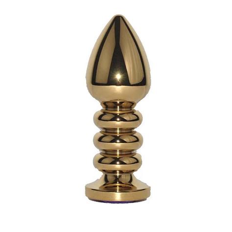 Metal Love Butt Plug Screw Thread Stainless Steel Anal Sex Product Sex