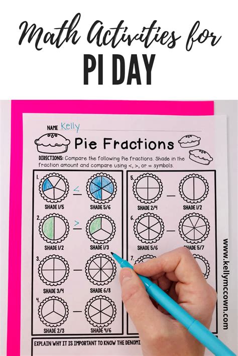 engaging math fun pi day elementary activities