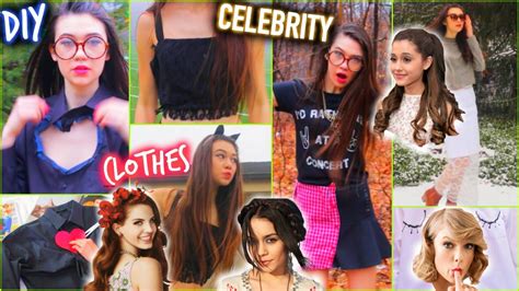 diy clothes celebrity inspired  sew ideas youtube