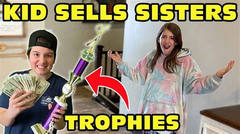 kid temper tantrum sells sisters trophies original realtime youtube