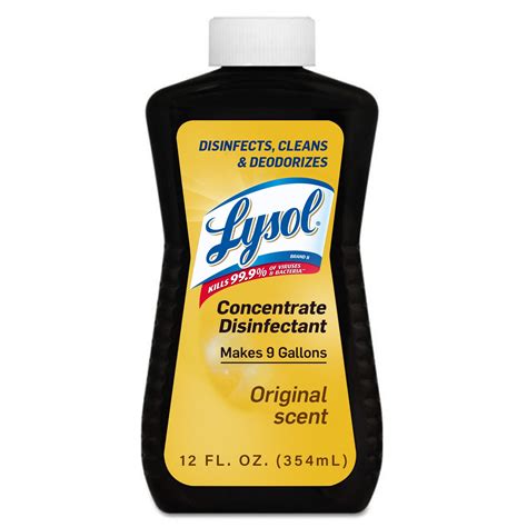 lysol concentrate  purpose cleaner disinfectant original scent  oz bottle walmartcom