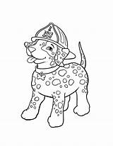 Coloring Fire Pages Dog Dalmatian Dalmation Little Kids Color Printable Kidsplaycolor Getcolorings Safety sketch template