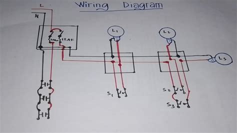 wiring diagram  bulb controlled  individual switch basicelectrical basictutorial youtube