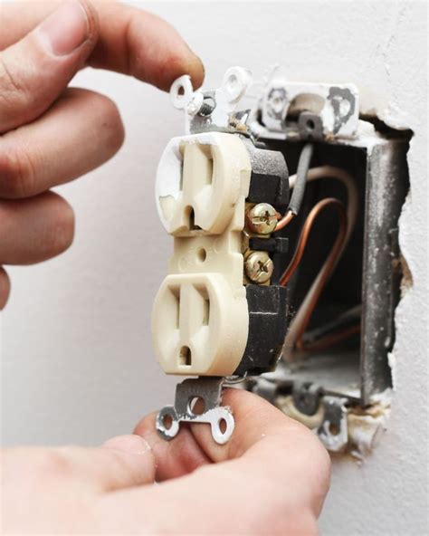 replace  electrical outlet apartment therapy electrical outlets wall outlets diy