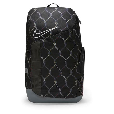 nike hoops elite pro printed backpack black goalinn