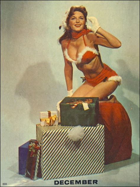 the 12 vintage pinups of christmas part 2