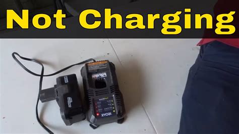 Ryobi One Plus Battery Not Charging Easy Fix Youtube