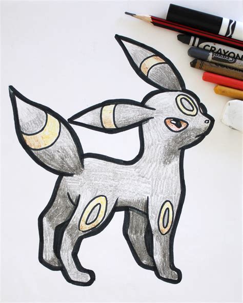 draw umbreon  pokemon draw  richie