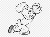 Sailor Man Popeye Pages Coloring Colouring Cartoon Drawing Clipart Pinclipart Paintingvalley sketch template