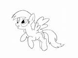Derpy Coloring Pages Pony Little Hooves Getcolorings Popular sketch template