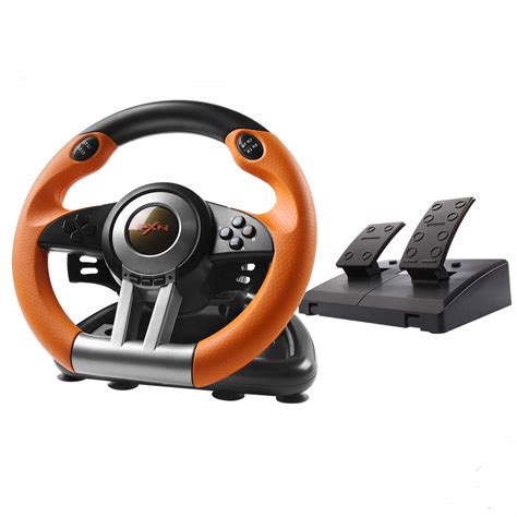 pxn steering wheel  responsive pedals  pcpspsxbox oneswitch pxn vii orange