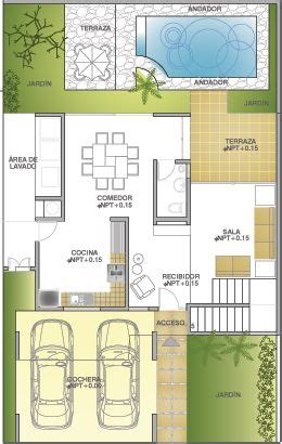 small villa architecture floor plans
