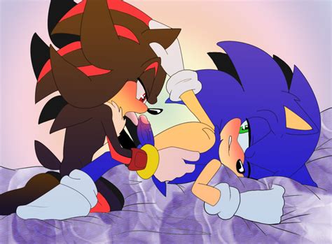 rule 34 angelofhapiness male oral sex shadow the hedgehog sonic series sonic the hedgehog