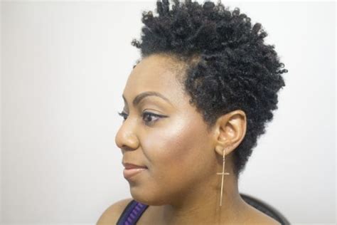 growing out tapered twa finger coils
