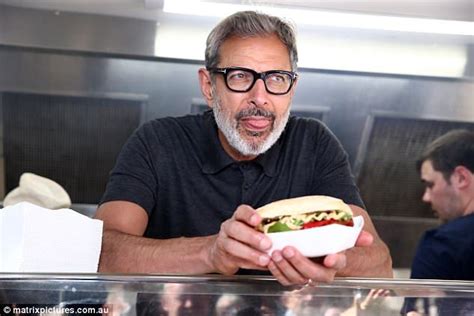 Jeff Goldblum The Only Way Food Truck Famous People Beard Sausage