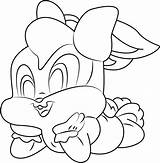 Baby Coloring Lola Looney Tunes Pages Happy Coloringpages101 Game Print Online Color sketch template