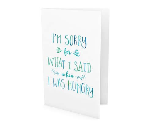 funny blank card greeting card hand lettered blank card etsy