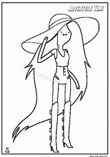 Adventure Time Coloring Pages Flame Drawing Lord Color Printable Licorice Getdrawings Princes Getcolorings Template Princess sketch template