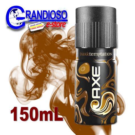 Axe Dark Temptation Deo Body Spray 150ml Shopee Philippines
