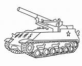 Tanque M43 Imprimir sketch template