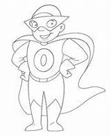 Hero Zero Superhero Outline Printables School Template Kindergarten Math 100th Coloring Mathematics sketch template