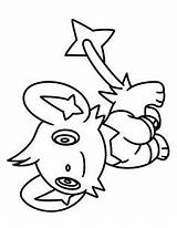 Pokemon Coloring Pages Color Mankey sketch template