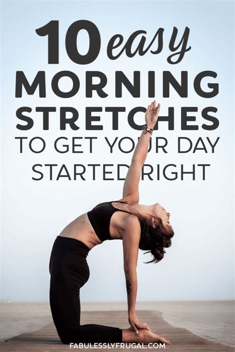 morning stretches  wake   body