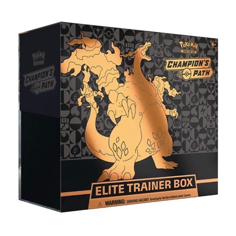 pokemon trading card game champions path elite trainer box charizard vmax trading card