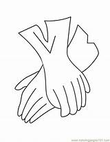 Gloves Coloringpages101 sketch template