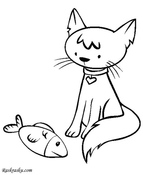 cat eating pages coloring pages