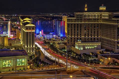 Las Vegas Strip Aerial View Photograph By Susan Candelario
