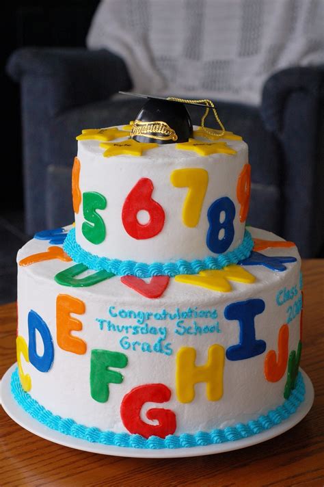 preschool graduation cake cakes fprofessionals  sports hobbies preschool